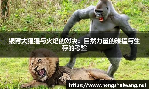 银背大猩猩与火焰的对决：自然力量的碰撞与生存的考验