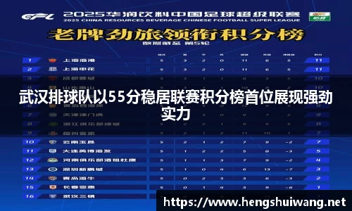 武汉排球队以55分稳居联赛积分榜首位展现强劲实力