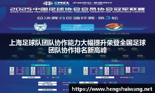 上海足球队团队协作能力大幅提升荣登全国足球团队协作排名新高峰
